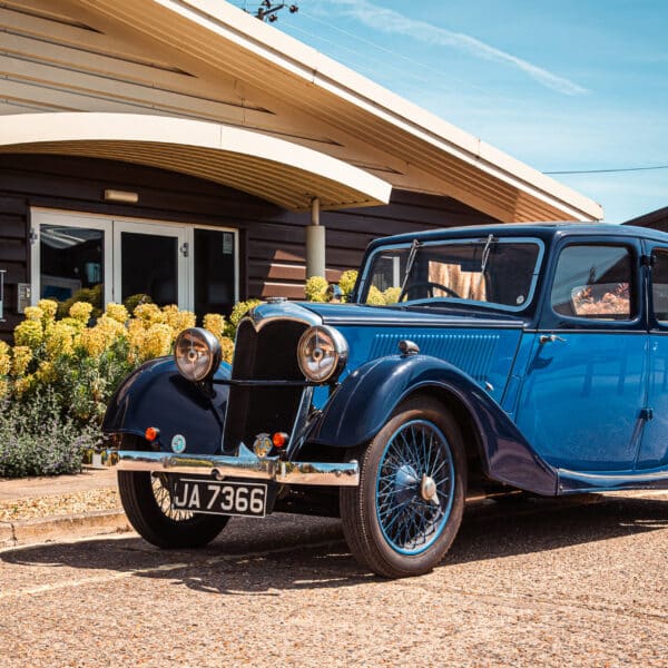 1936 Riley Merlin Nine Arrival