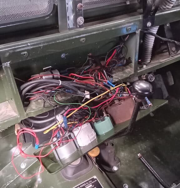 200526 1965 Land Rover Series 2a Original Wiring Pre Strip Out 2