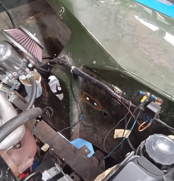 200526 1965 Land Rover Series 2a Original Wiring Pre Strip Out 7