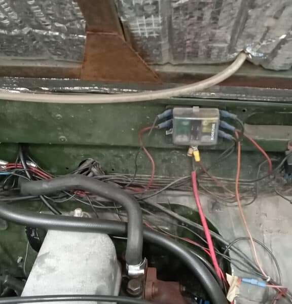 200526 1965 Land Rover Series 2a Original Wiring Pre Strip Out 8