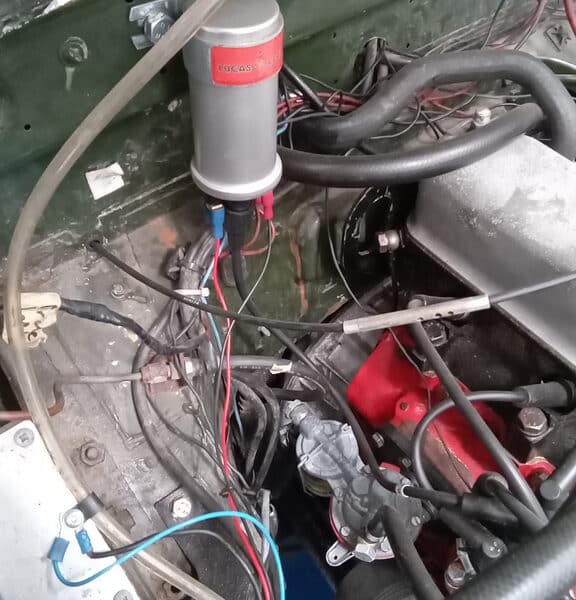200526 1965 Land Rover Series 2a Original Wiring Pre Strip Out 9