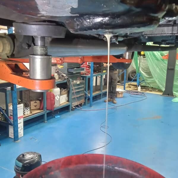 210526 1936 Fraser Nash BMW Floor Repairs Rocker Cover Condensation in Cylinder Head Oil Drain 2