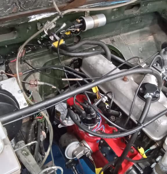 210526 1965 Land Rover Series 2A Main Loom Test Fit 2
