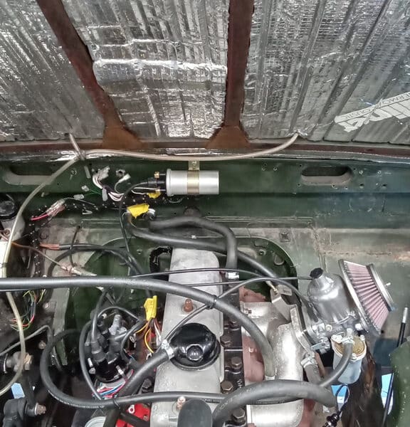 210526 1965 Land Rover Series 2A Main Loom Test Fit