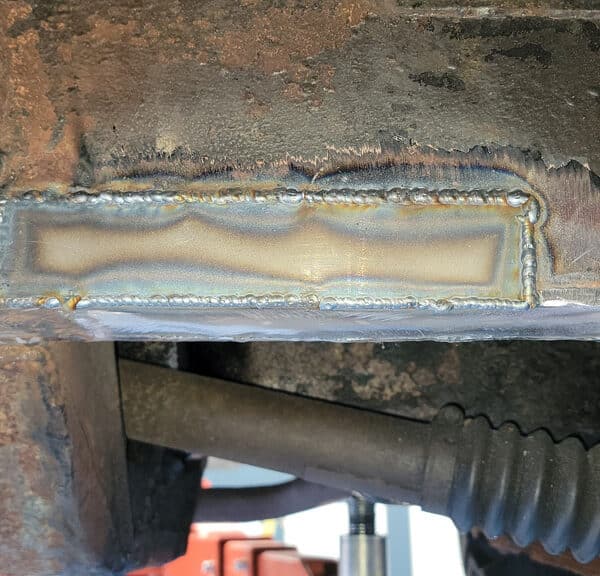 210526 1966 Land Rover Series 2A Frame Repair 3