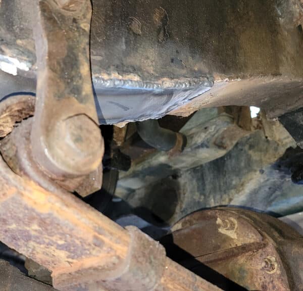 210526 1966 Land Rover Series 2A Frame Repair 4