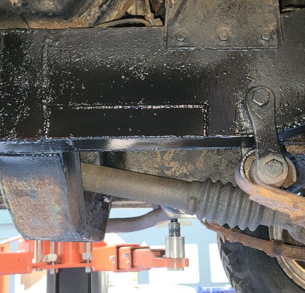 210526 1966 Land Rover Series 2A Frame Repair 6