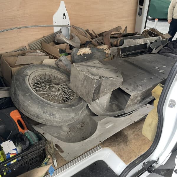 220526 1954 Aston Martin DB2 Parts Collected from Lille 10