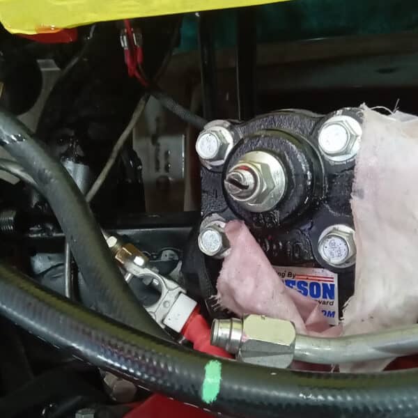 220526 1955 Ford Thunderbird Power Steering Line