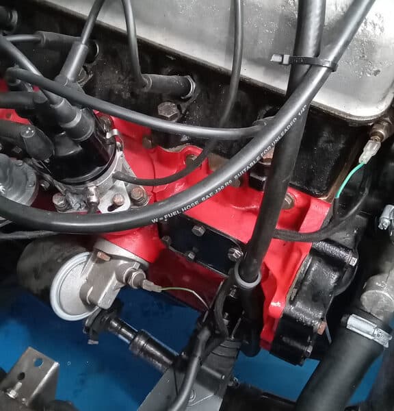 260526 1965 Land Rover Series 2A Engine Wiring Done 2