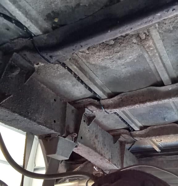 260526 1965 Land Rover Series 2A Rear Loom in Place 2