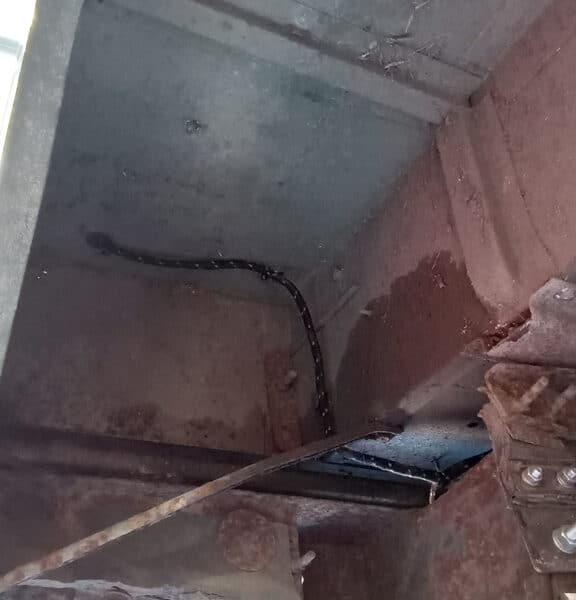 260526 1965 Land Rover Series 2A Rear Loom in Place 4