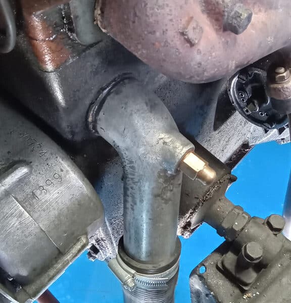 270526 1936 Riley Merlin Nine New Rad Hose Clips Gasket and Cleaned Up Bolt