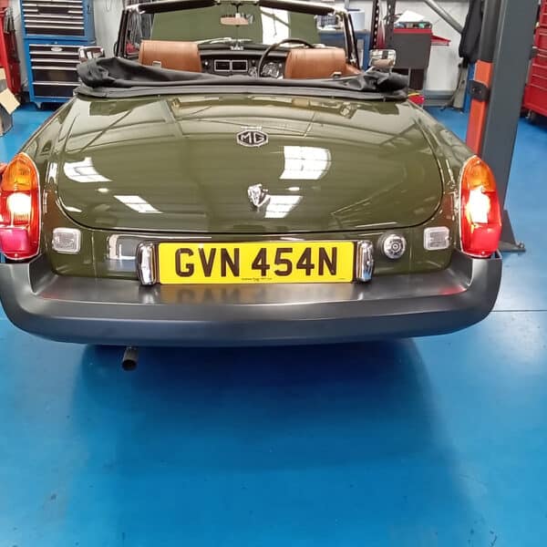 270526 1975 MG B Roadster Stop Light Repairs and Test 4
