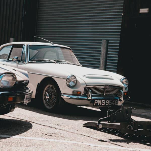 280526 1969 MGC GT transported 4