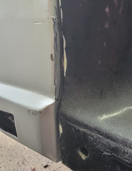 020626 1958 Rover 90 Quarter Panel Repair