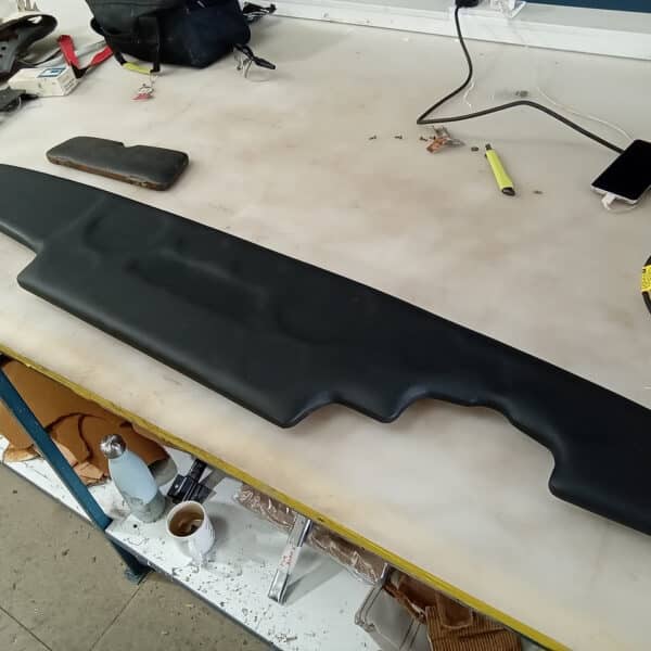 020626 1980 TVR 300S Dash Retrimmed and Radio Hole Filled 14
