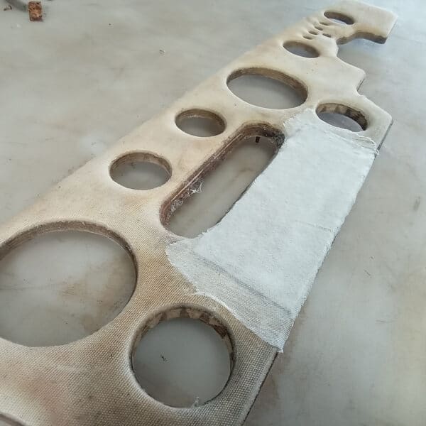 020626 1980 TVR 300S Dash Retrimmed and Radio Hole Filled 15