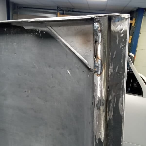 030626 1955 Aston Martin DB2 Drophead Bonnet Frame Bracket Rewelded 2