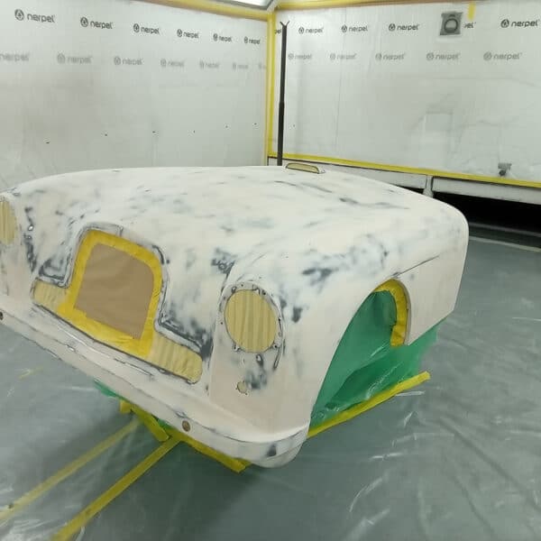 030626 1955 Aston Martin DB2 Drophead Bonnet in Polyfan 3