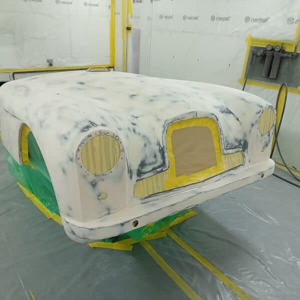 030626 1955 Aston Martin DB2 Drophead Bonnet in Polyfan 4