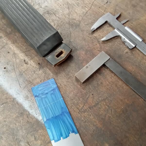 030626 1987 Mercedes 500SL Scuttle and Accelerator Pedal 6