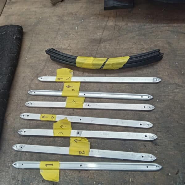 040626 1953 Aston Martin DB2 Boot Floor Trims 4