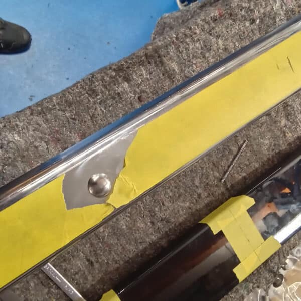 050626 1953 Aston Martin DB2 Front Bumper First Fit 16