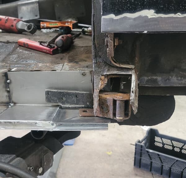 050626 1958 Rover 90 Wrong Sills Handmade Replacements