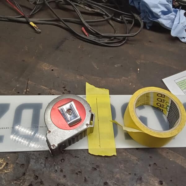 050626 2008 Land Rover Defender 110 Pickup Recirculation Flap Control Cable Refit Centre Dash Number Plates Stereo 3