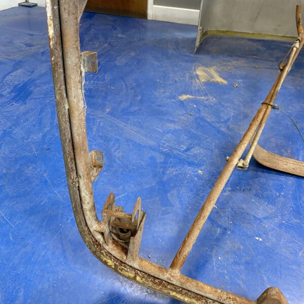 100626 1954 Aston Martin DB2 Bonnet Frame Removal 11