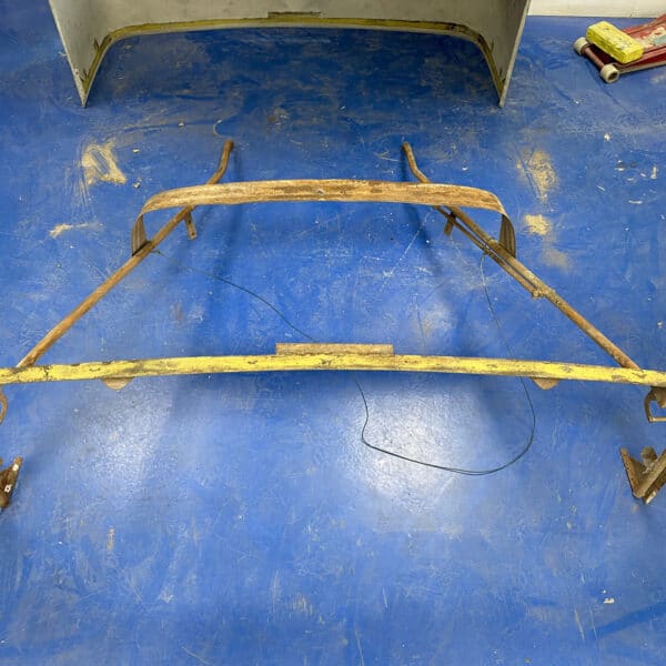 100626 1954 Aston Martin DB2 Bonnet Frame Removal 7
