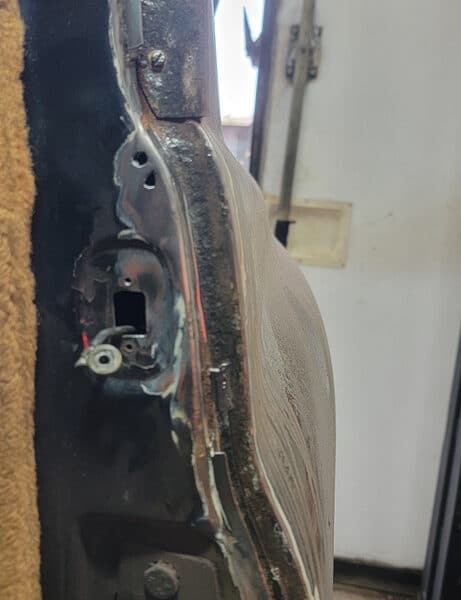 110626 1958 Rover 90 Door Gasket Channel 5