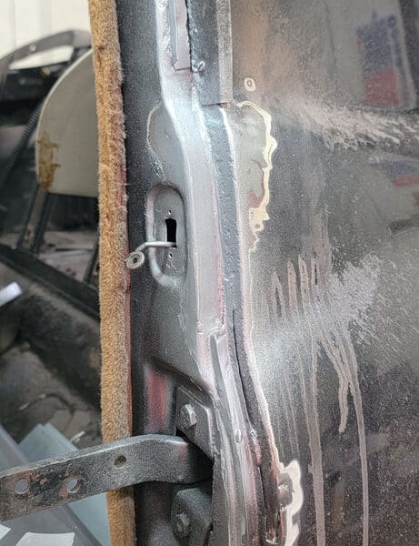 110626 1958 Rover 90 Door Gasket Channel 7