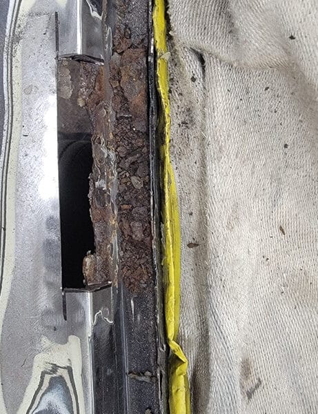 110626 1958 Rover 90 Top Wing Repair 3