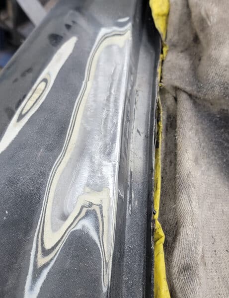 110626 1958 Rover 90 Top Wing Repair 8