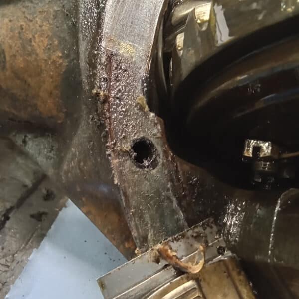 120626 1936 Fraser Nash BMW 319 Axle Clean Up 3
