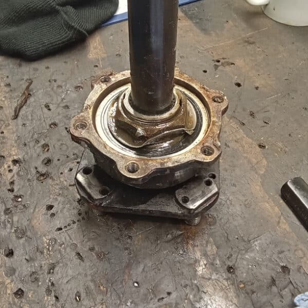 120626 1936 Fraser Nash BMW 319 Axle Clean Up