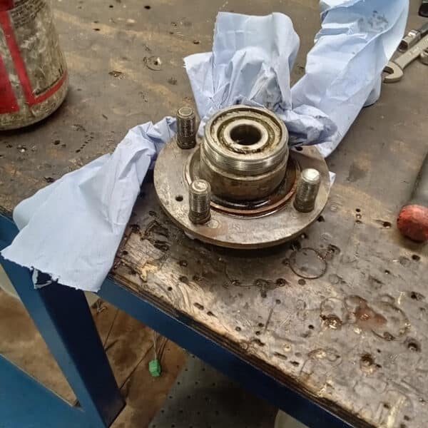 120626 1936 Fraser Nash BMW 319 Brakes and Bearings