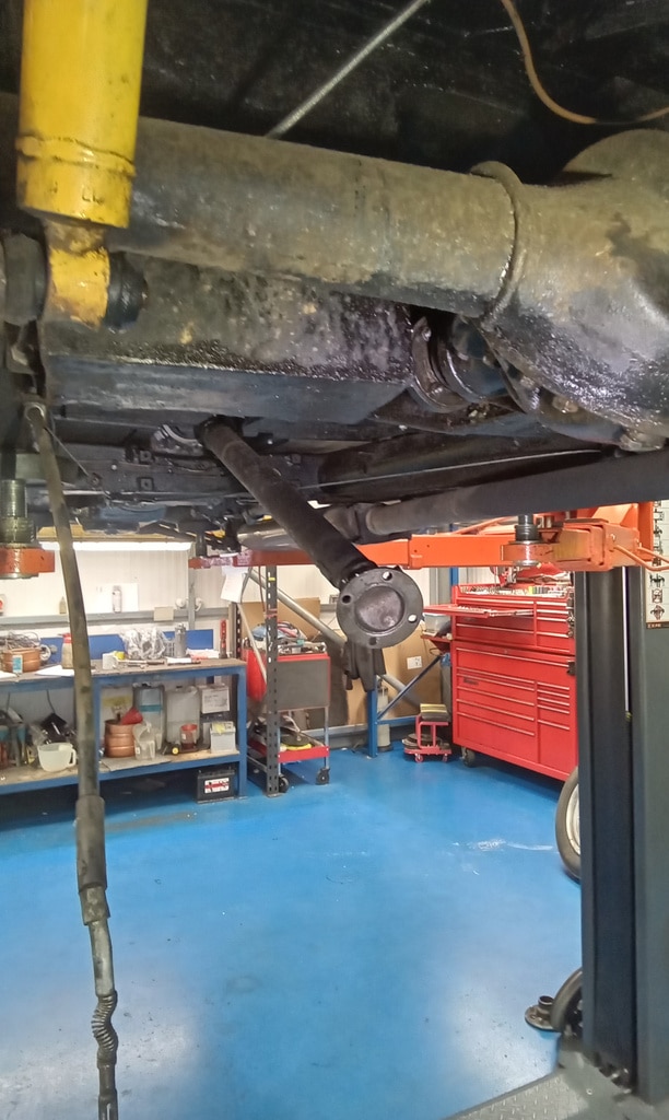 120626 1936 Fraser Nash BMW 319 Rear Diff Removal and Teardown 3
