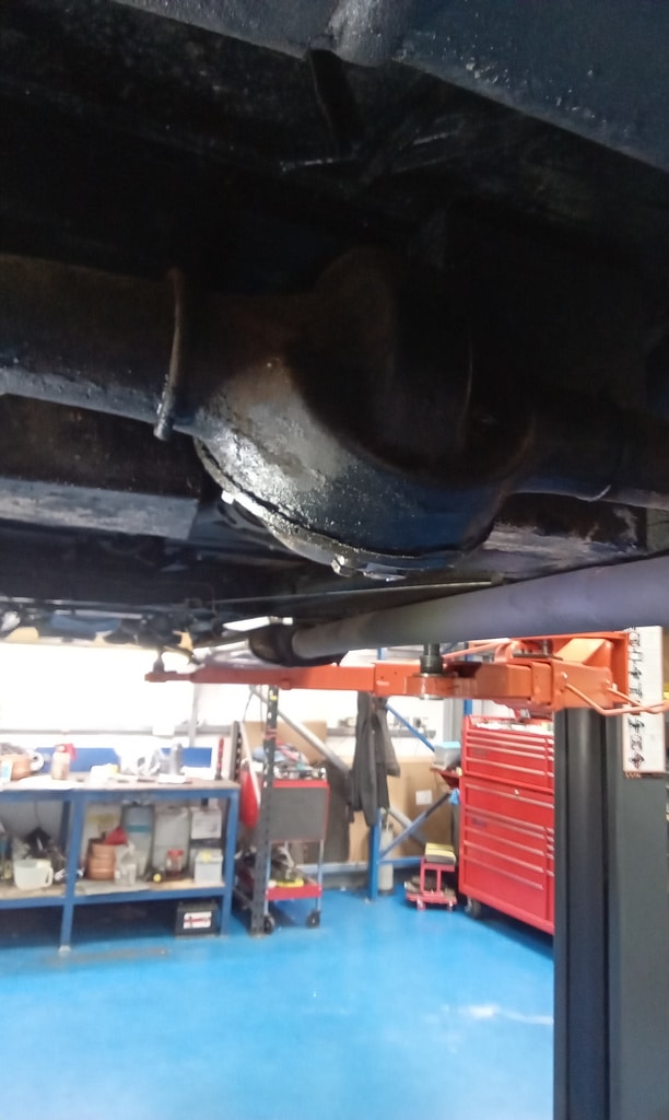 120626 1936 Fraser Nash BMW 319 Rear Diff Removal and Teardown 5