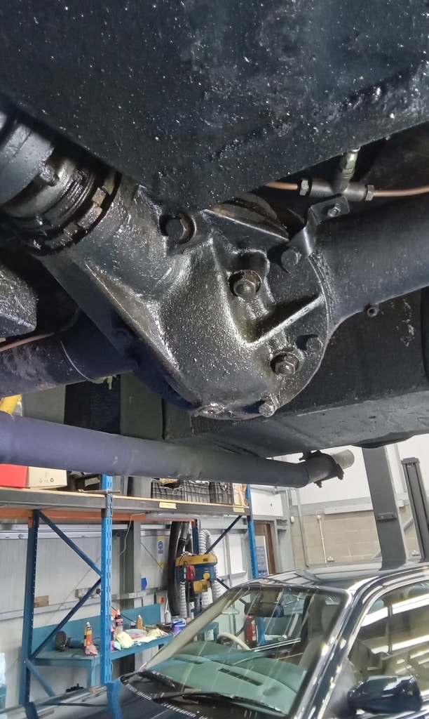 120626 1936 Fraser Nash BMW 319 Rear Diff Removal and Teardown 6