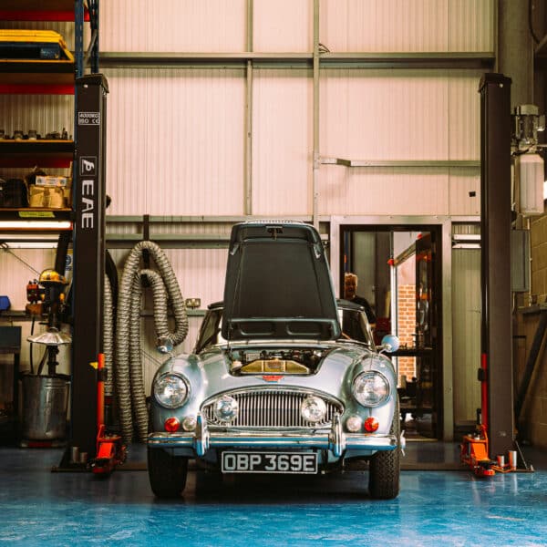 120626 1967 Austin Healey 3000 Recommission start 17