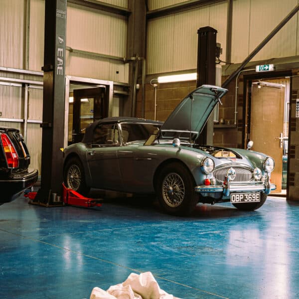 120626 1967 Austin Healey 3000 Recommission start