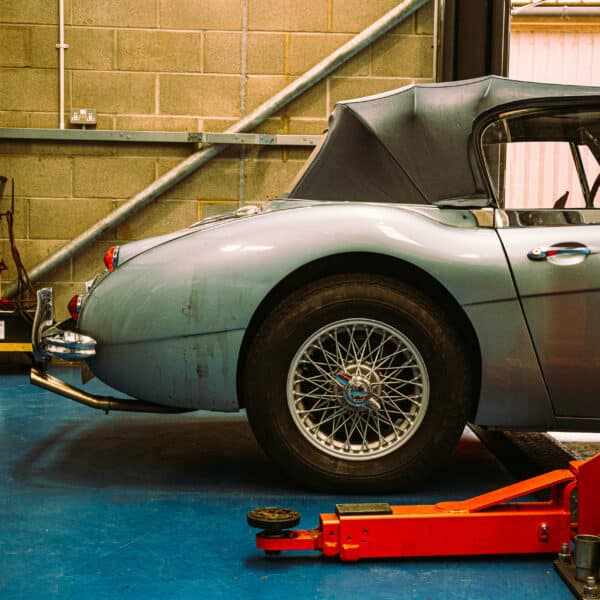 120626 1967 Austin Healey 3000 Recommission start 7