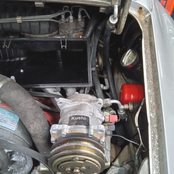 120626 1981 Porsche 911 Engine Bay Prep for Engine Out 2