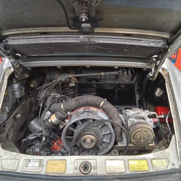 120626 1981 Porsche 911 Engine Bay Prep for Engine Out 3