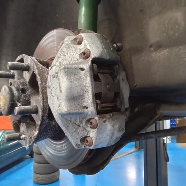 120626 1981 Porsche 911 Front Brake Servicing