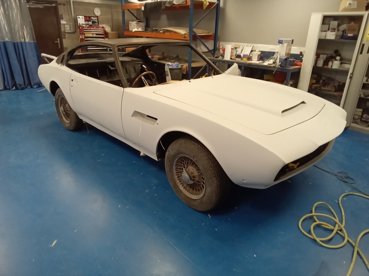 130626 1970 Aston Martin DBS Panel Levelling 10