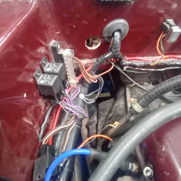 130626 1980 TVR 300S Dash Harness Routing